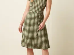 King Louie Double V Dress Jade