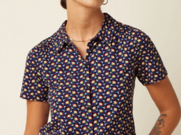 King Louie Maisie Blouse Fifi Mazarine