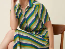 King Louie Olive Midi Dress Cliff