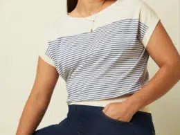 King Louie Lina Top D'Oleron Mazarine