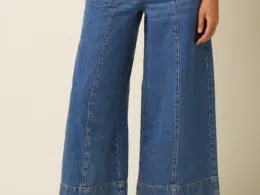 King Louie Melody Sailor Culotte Stone Denim