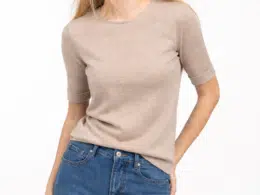 Roosenstein Wolke Lot Merino T-Shirt Sand