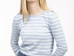 Roosenstein Wolke Nynke Streepshirt Ice OffWhite