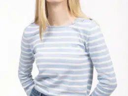 Roosenstein Wolke Nynke Streepshirt Ice OffWhite