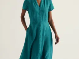 Seasalt Cornwall Carved Wood Midi Dress Deep Dive