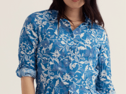Seasalt Cornwall Larissa Shirt Winding Meadow Sailboats
