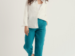 Seasalt Cornwall Saltings Linen Cropped Trousers Deep Dive