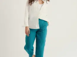 Seasalt Cornwall Saltings Linen Cropped Trousers Deep Dive