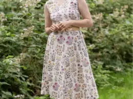 Very Cherry Donna Dress Cottage Field
