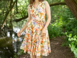 Very Cherry Nova Dress Monet Garden