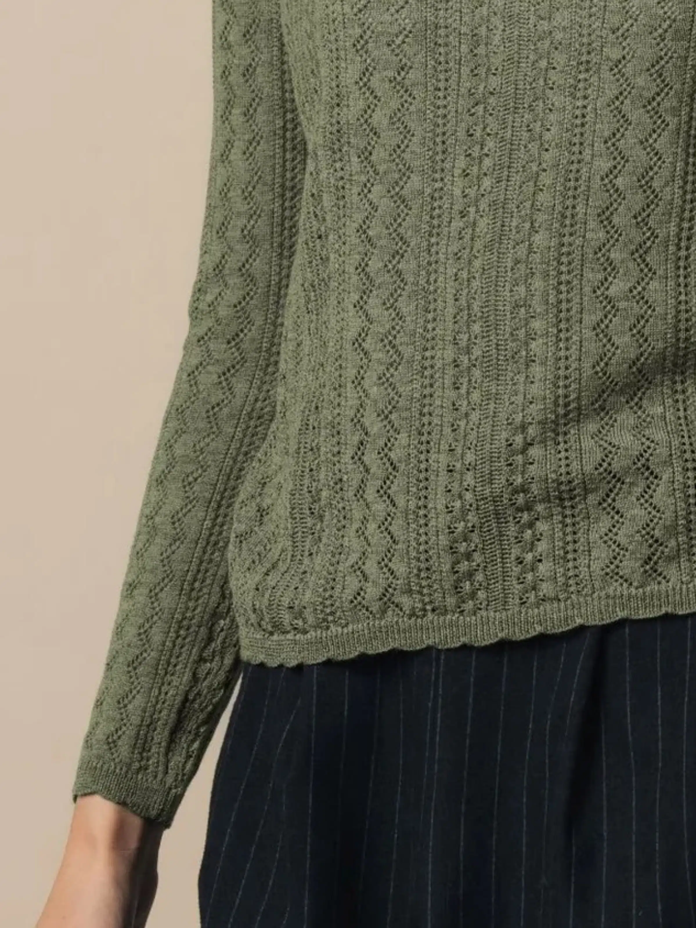 Eribé Vaila Lace Sweater - La Vie en Rose Damesmode