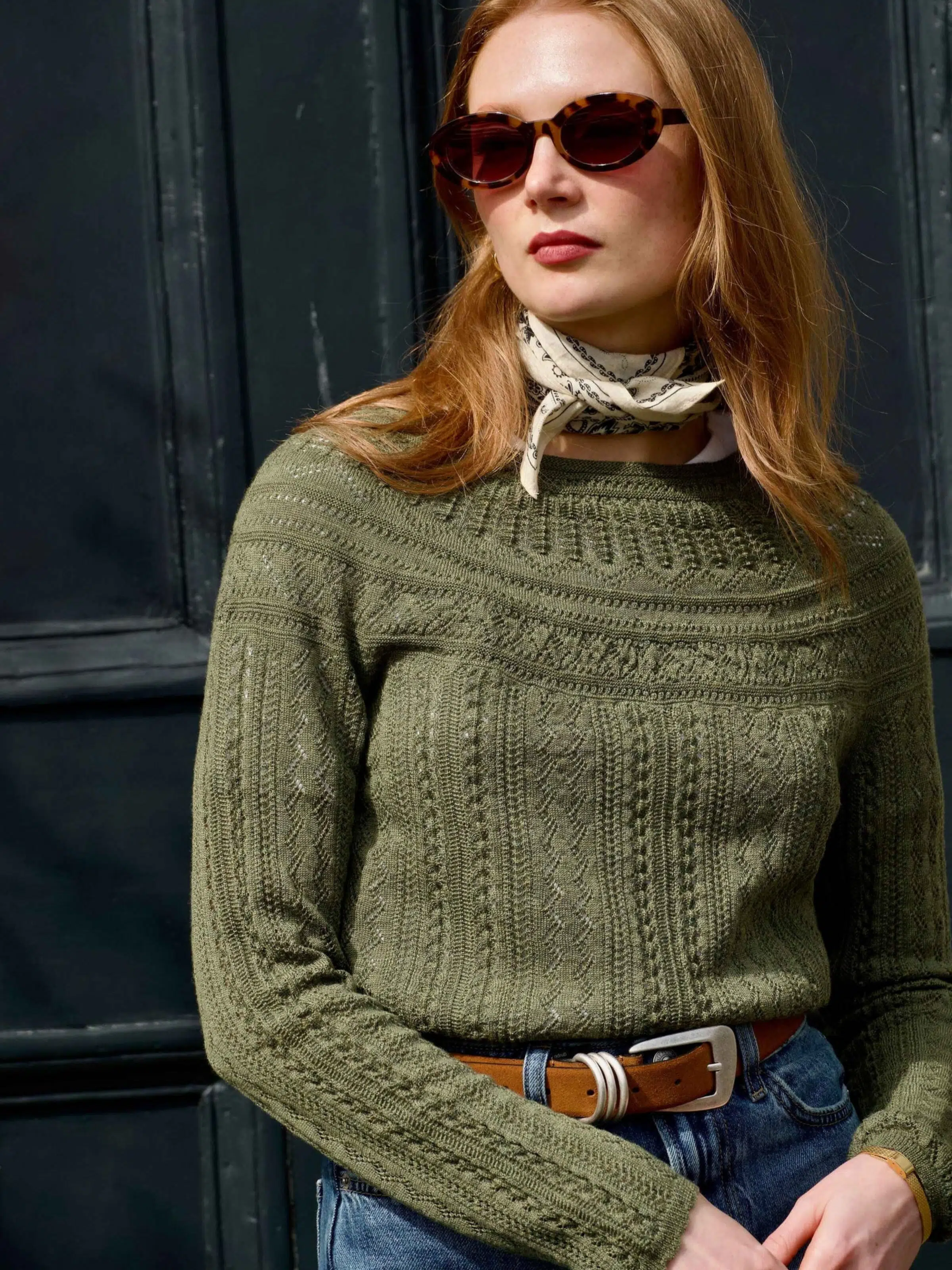 Eribé Vaila Lace Sweater - La Vie en Rose Damesmode