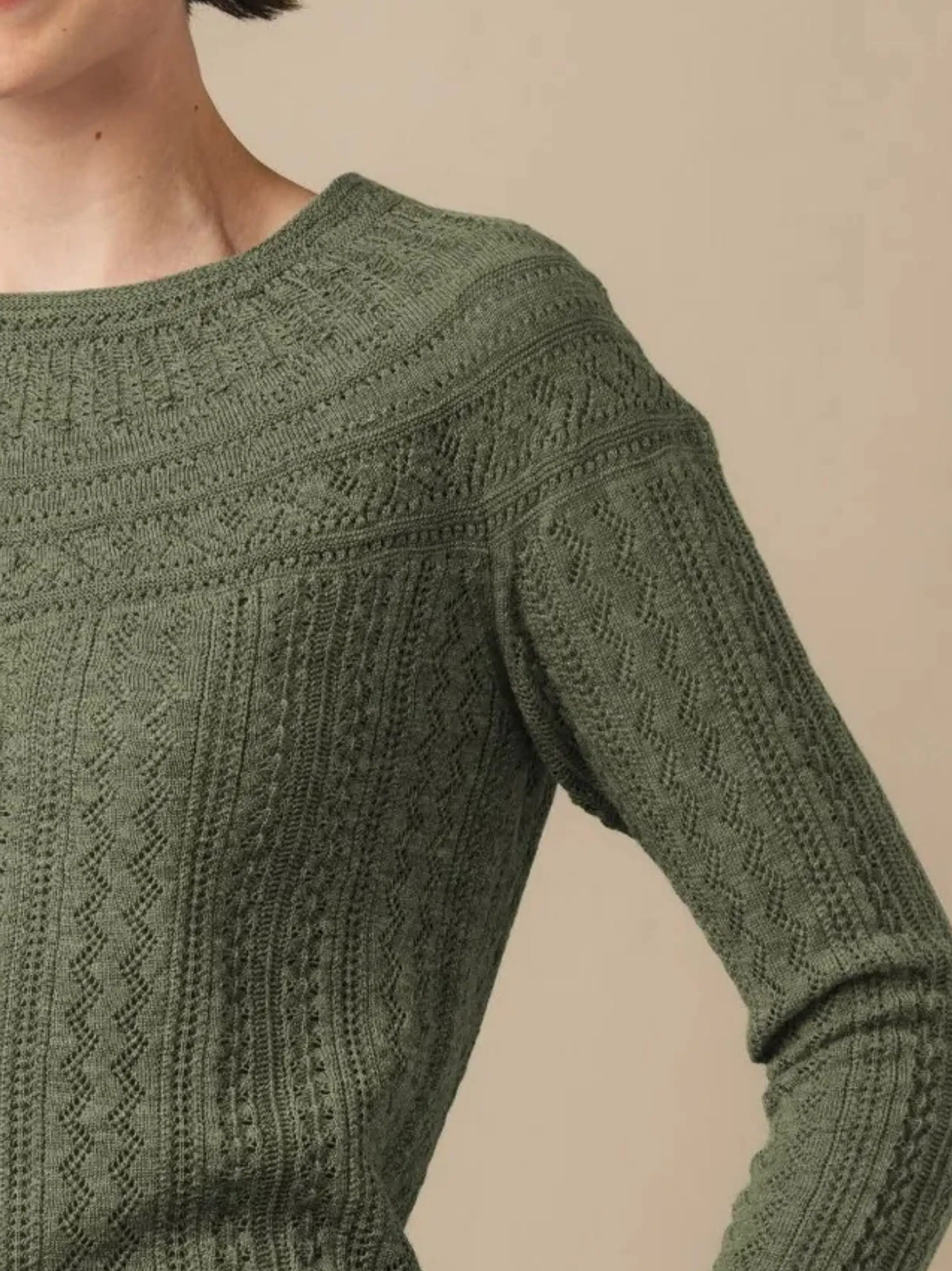 Eribé Vaila Lace Sweater - La Vie en Rose Damesmode
