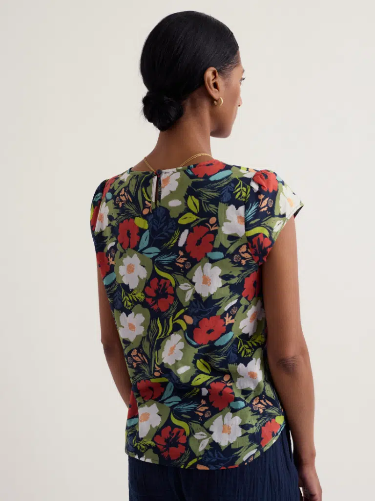 Seasalt Cornwall Garden Gate Top II Summer Shadows Mix - La Vie en Rose Damesmode (1)
