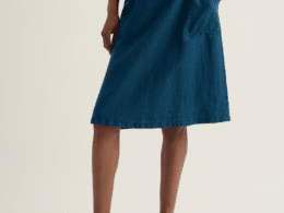 Seasalt Cornwall Pepper Moth Skirt Ocean Drift