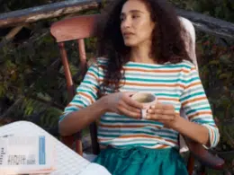 Seasalt Cornwall Sailor Top Tri Mini Cornish Deep Dive