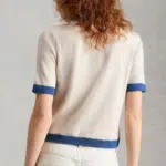 Whtie Stuff Charlotte Short Sleeve Cardi Ivory Multi - La Vie en Rose Damesmode (1)