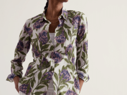 Seasalt Cornwall Larissa Shirt Proteas Chalk - La Vie en Rose Damesmode