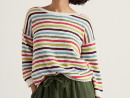 Seasalt Cornwall Knavock Jumper Mini Cornish Carnelian Multi- La Vie en Rose Damesmode