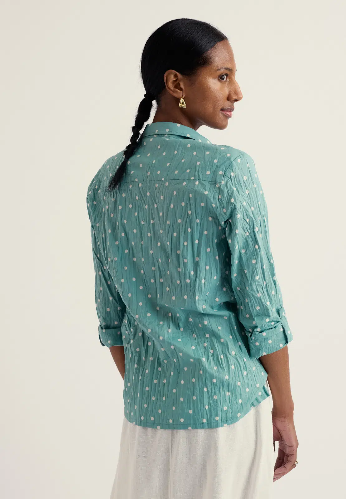 Seasalt Cornwall Larissa Shirt Little Sponge Spot Sardine - La Vie en Rose Damesmode