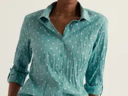 Seasalt Cornwall Larissa Shirt Little Sponge Spot Sardine - La Vie en Rose Damesmode