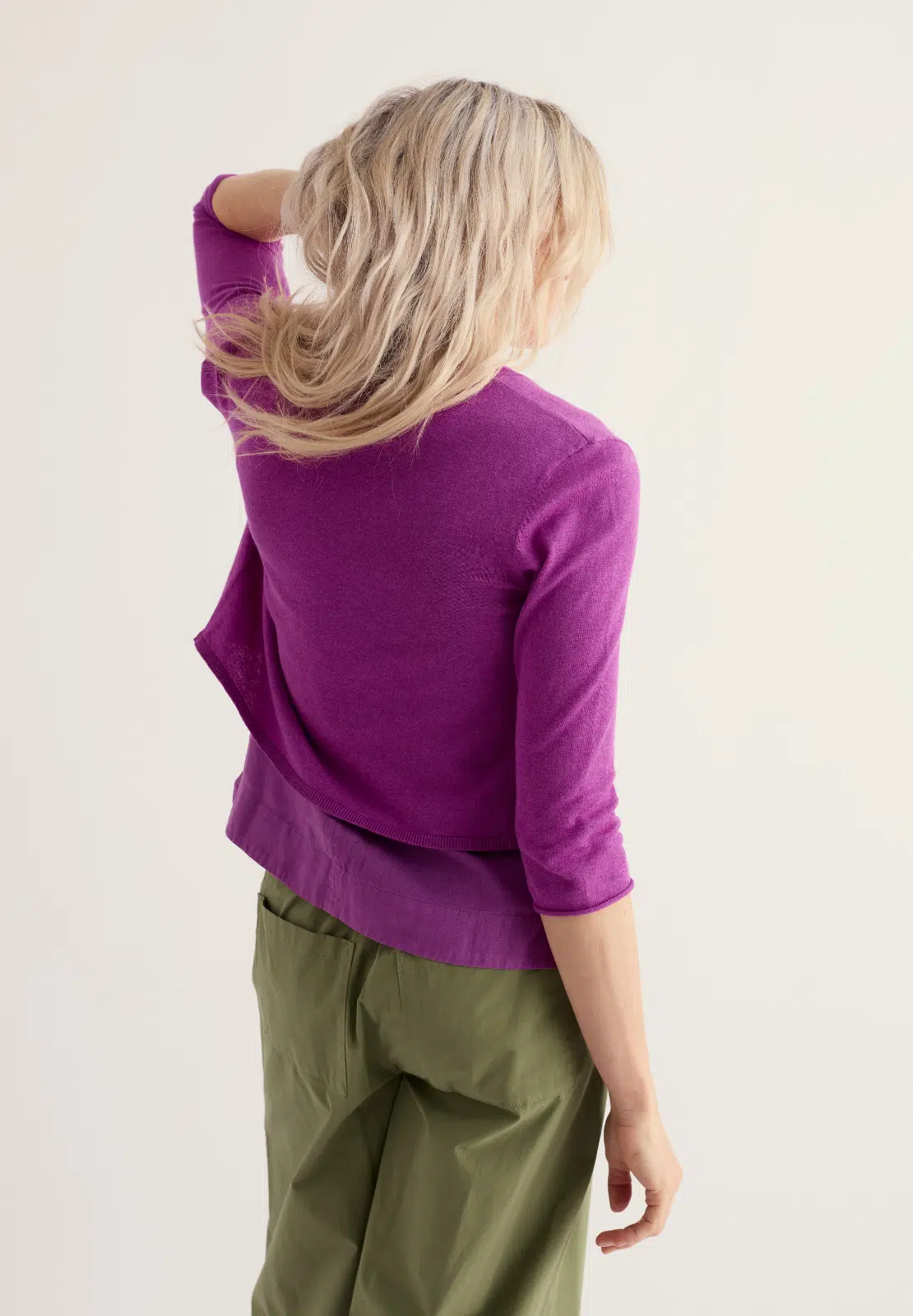 Seasalt Cornwall Vanessa Cardigan Wild Orchid - La Vie en Rose Damesmode