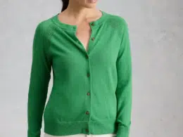 White Stuff Lulu Cardi Mid Green 445897