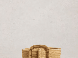 White Stuff Summer Weave Belt Light Natural 445918