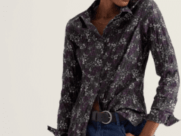 Seasalt Cornwall Larissa Shirt Speckled Ditsy Mix