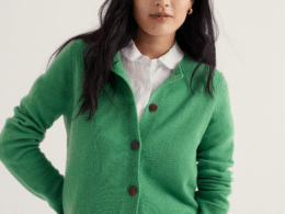 Seasalt Cornwall Tern Tide Cardigan Pea Pod
