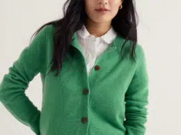 Seasalt Cornwall Tern Tide Cardigan Pea Pod