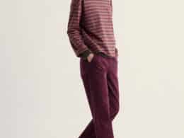 Seasalt Cornwall Crackington Trousers Dark Hellebore