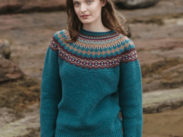 Eribé Stoneybrek Sweater Velvet Woods