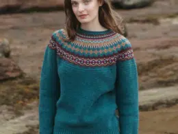 Eribé Stoneybrek Sweater Velvet Woods