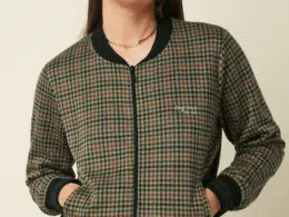 King Louie Bessie Jacket Vine Jacquard Beige