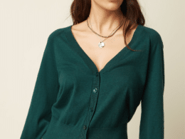 King Louie Cardi V Raglan Cocoon Pine Green