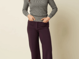 King Louie Cinzia Pocket Pants Uni Rodeo Grape Red