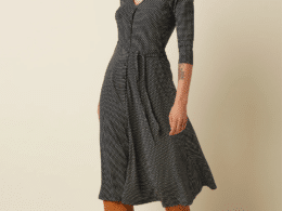 King Louie Erica Dress Piper Ink Blue