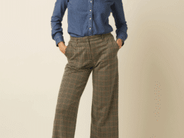 King Louie Federica Pants Vine Jacquard Beige