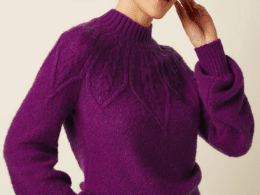 King Louie Joanie Top Raglan Orcia CAspia Purple