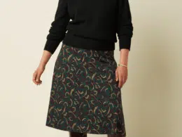 King Louie Juno Skirt Sage Black