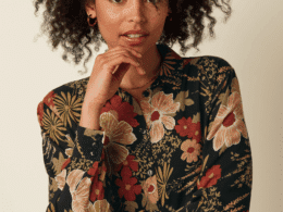 King Louie Maisie Blouse Mabel Black