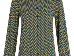 King Louie Maisie Blouse Marais Evening Blue