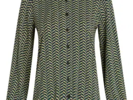 King Louie Maisie Blouse Marais Evening Blue