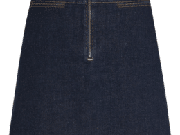 King Louie Olivia Zip Skirt Muse Denim Rock Blue