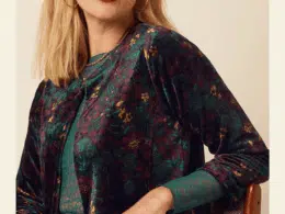 King Louie Paloma Jacket Sierra Velvet Black
