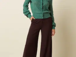 King Louie Peppa Pants Woven Crepe Dark Brown