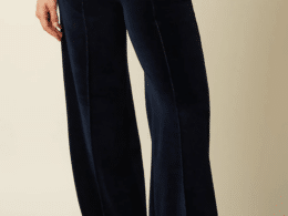 King Louie Sweat Pants Baton Velvet Sapphire Blue