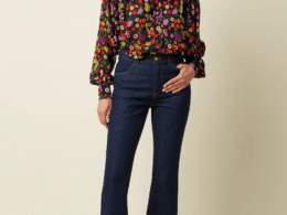 King Louie Tammy Flare Pants Onyx Denim