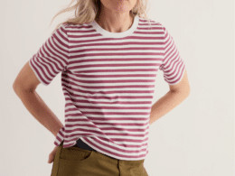 Seasalt Cornwall Copseland T-Shirt Mini Cornish Chalk Rosa